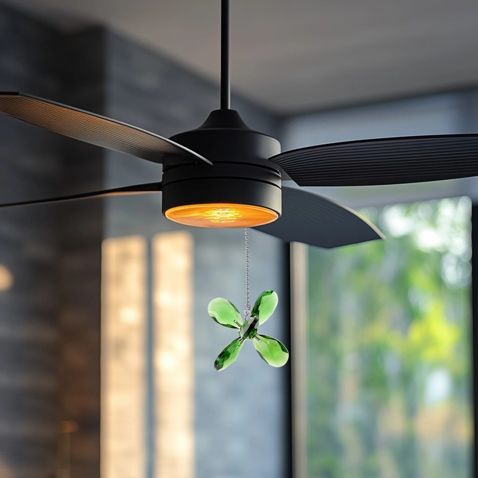 

Crystal Chandelier Zipper Decorative Hanging Drape for Bedroom Ceiling Light Modern Elegant Interior Design Element