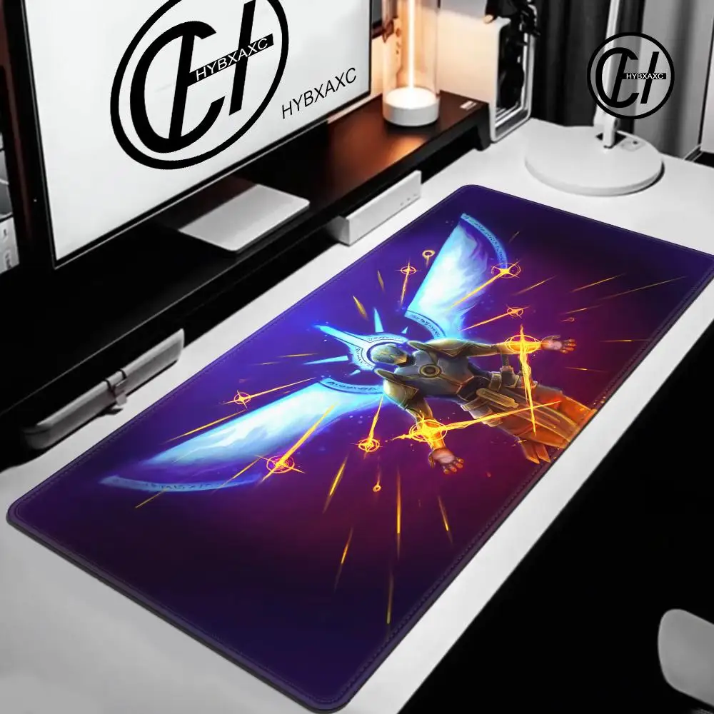 ULTRAKILL 가브리엘 마우스 패드 - 지옥의 판사 천사 보스 데스크 매트, 신성한 FPS 전투 예술, 사이버 천국 게임 선물