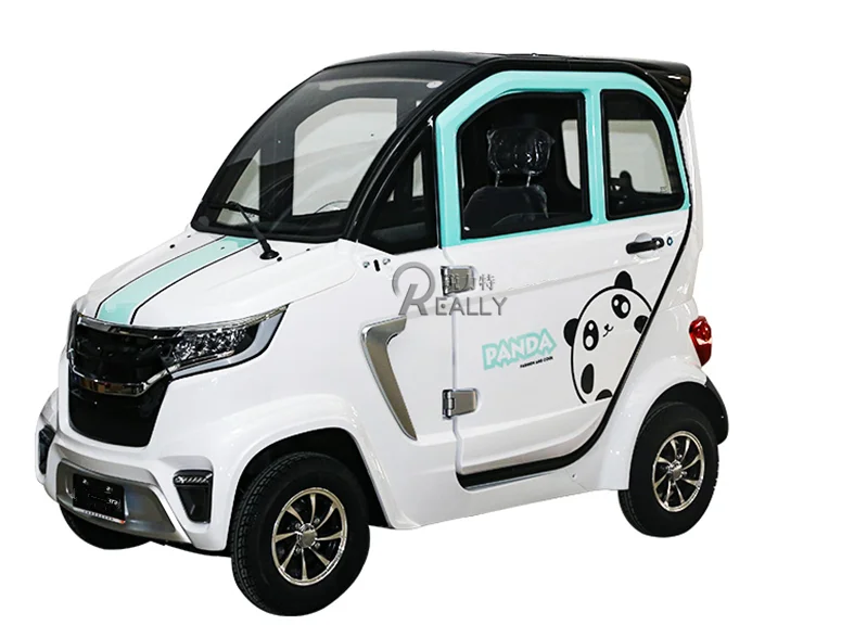 Household Electric Tricycle Commercial Passenger Three Seater Small Portable Four Wheel Tricycle