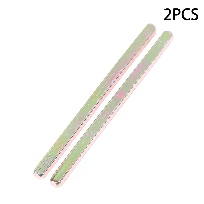 NEW 2PCS Side Length 8mm Door Lock Transmission Rod Lock Body Square Iron Door Handle Connecting Rod Door Lock Accessories