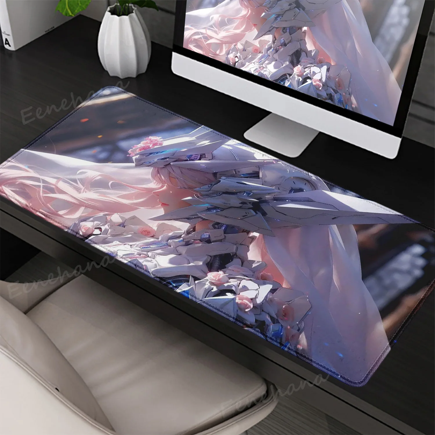 

Anime Zero Two Darling in the Franxx Mouse Pad Gaming XL HD New Large Mousepad Accessory Mouse Pads Natural Rubber Soft Mice Pad