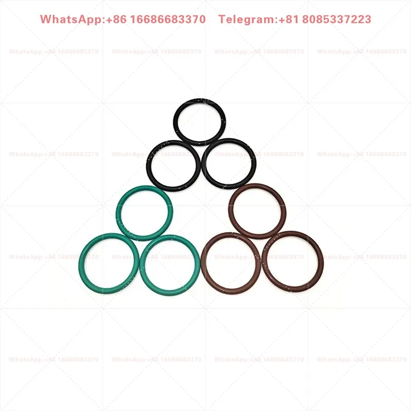 5mm Wire Diameter O-Ring, Full Rubber Sealing Ring, Oil Seal, High Temperature Resistant Gasket-2PCS