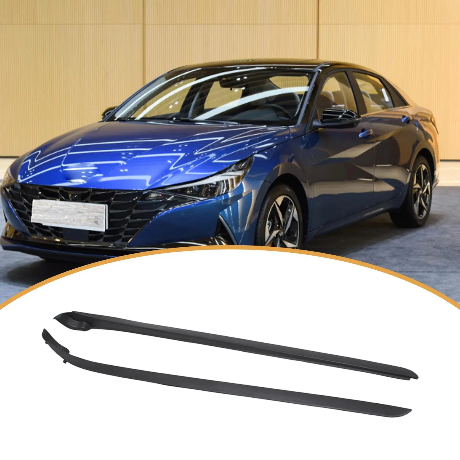 

Накладка на переднюю стойку (левая и правая) для i30, молдинг бокового ветрового стекла, 861312L000