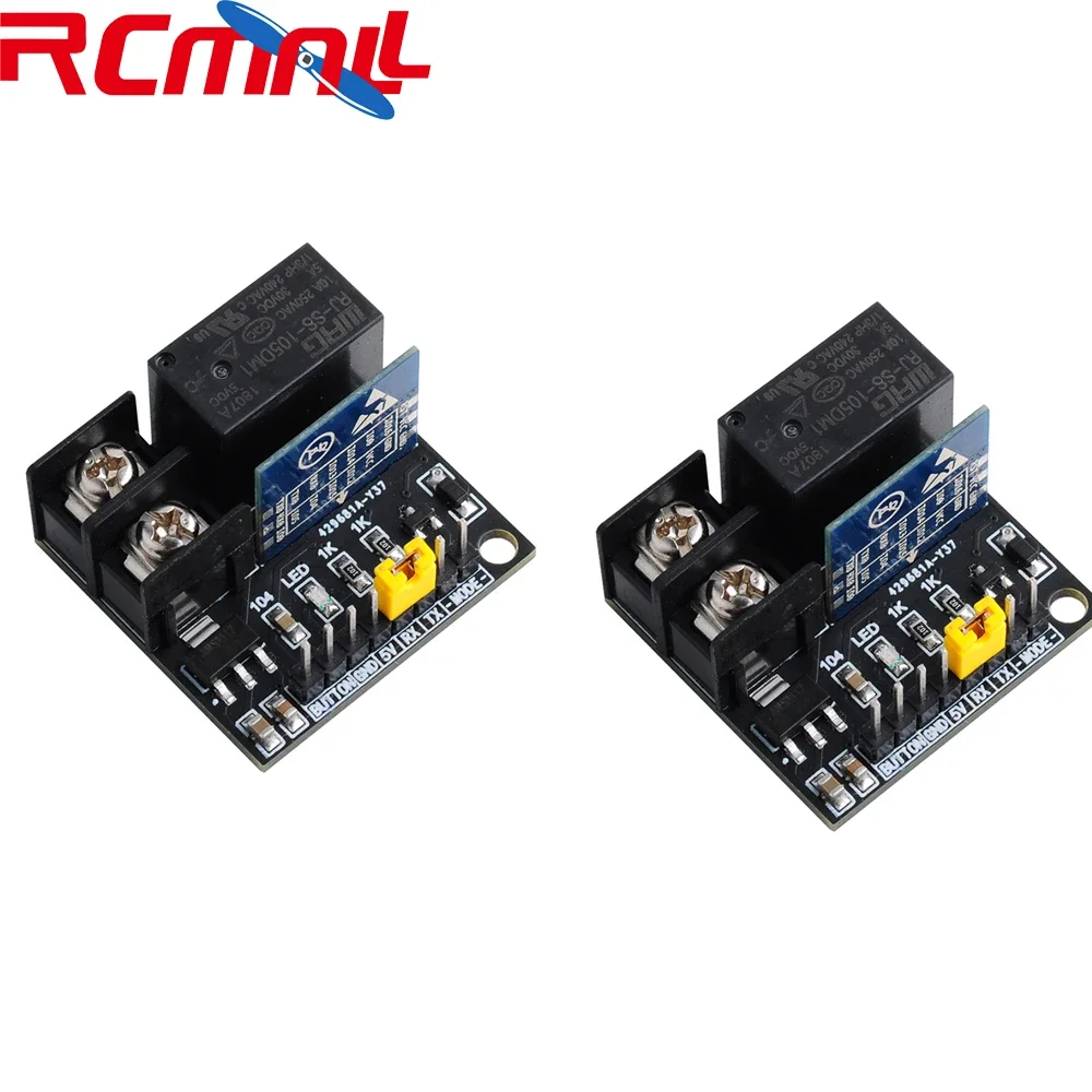 2pcs Smart Remote Control Switch Compatible with Apple Home-kit , Wifi Plug Voice Control Outlet 10A Relay Develpment Board 5V