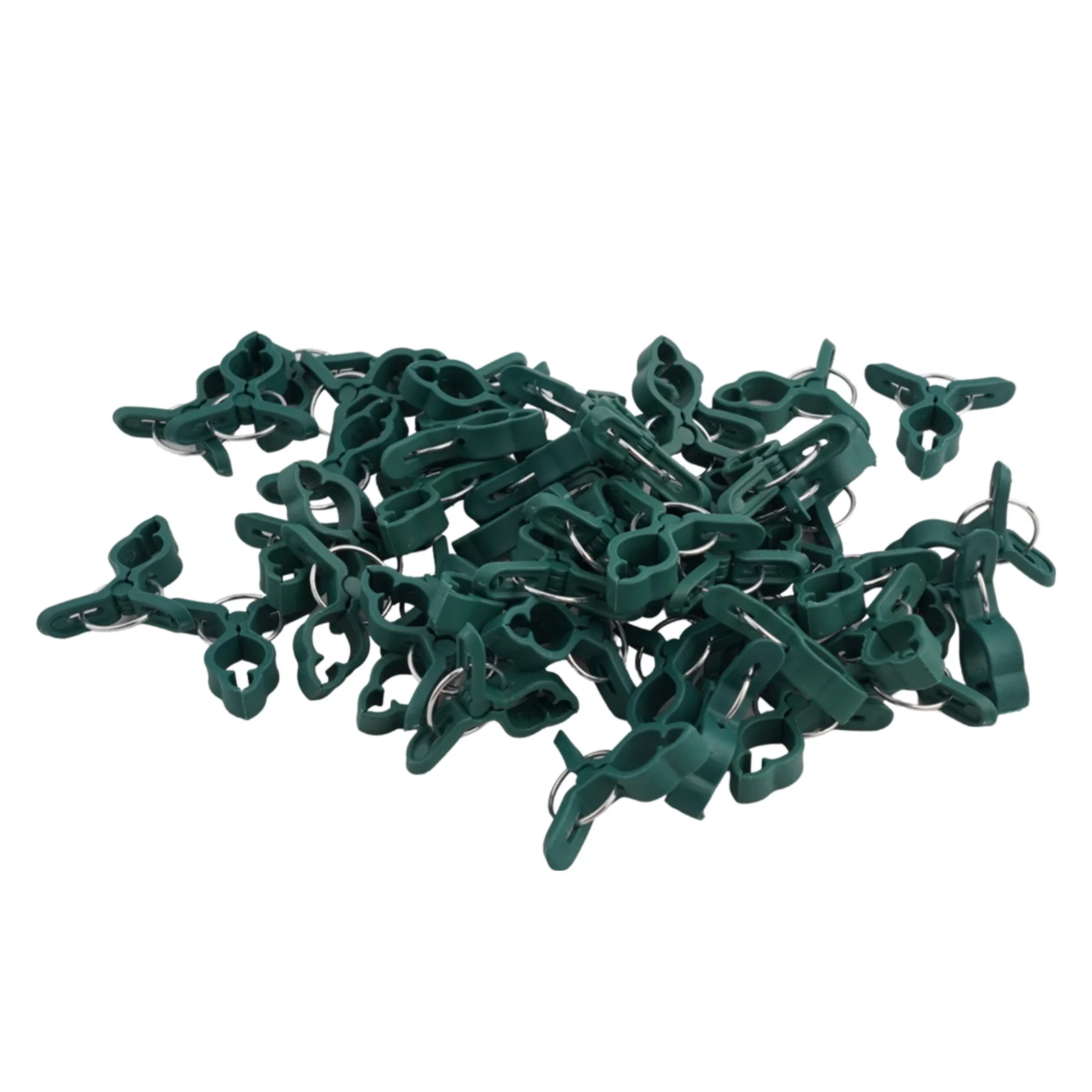 

For Climbing Plants Plastic Plant Clip Garden Plant Clips For Planting Convenient Securely Hold Stems Snap-on Design