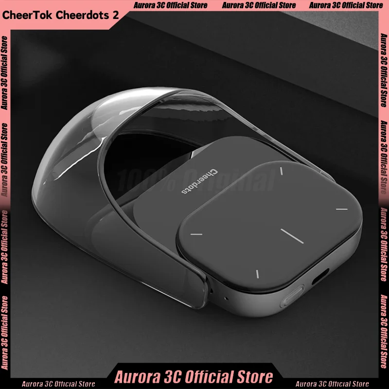 CheerTok Cheerdots 2 Wireless Bluetooth Mouse Split Mouse 3-In-1 Air Portable Mouse ChatGPT Enable Custom Lightweight Speech Pen