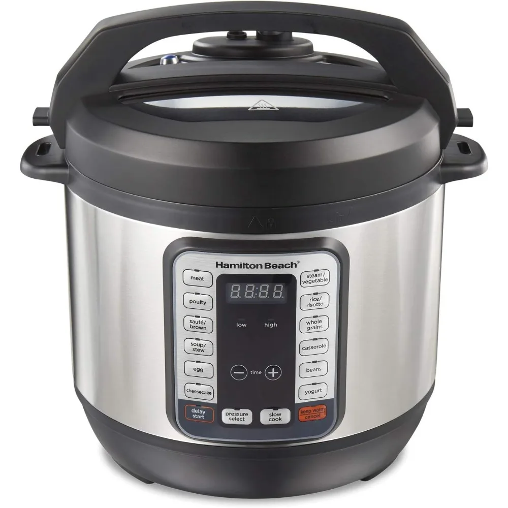 

12-in-1 Electric Pressure Cooker with True Slow Cook Technology, Sautés, Browns, Steams, Rice Function, Egg and More, 8 Quart C