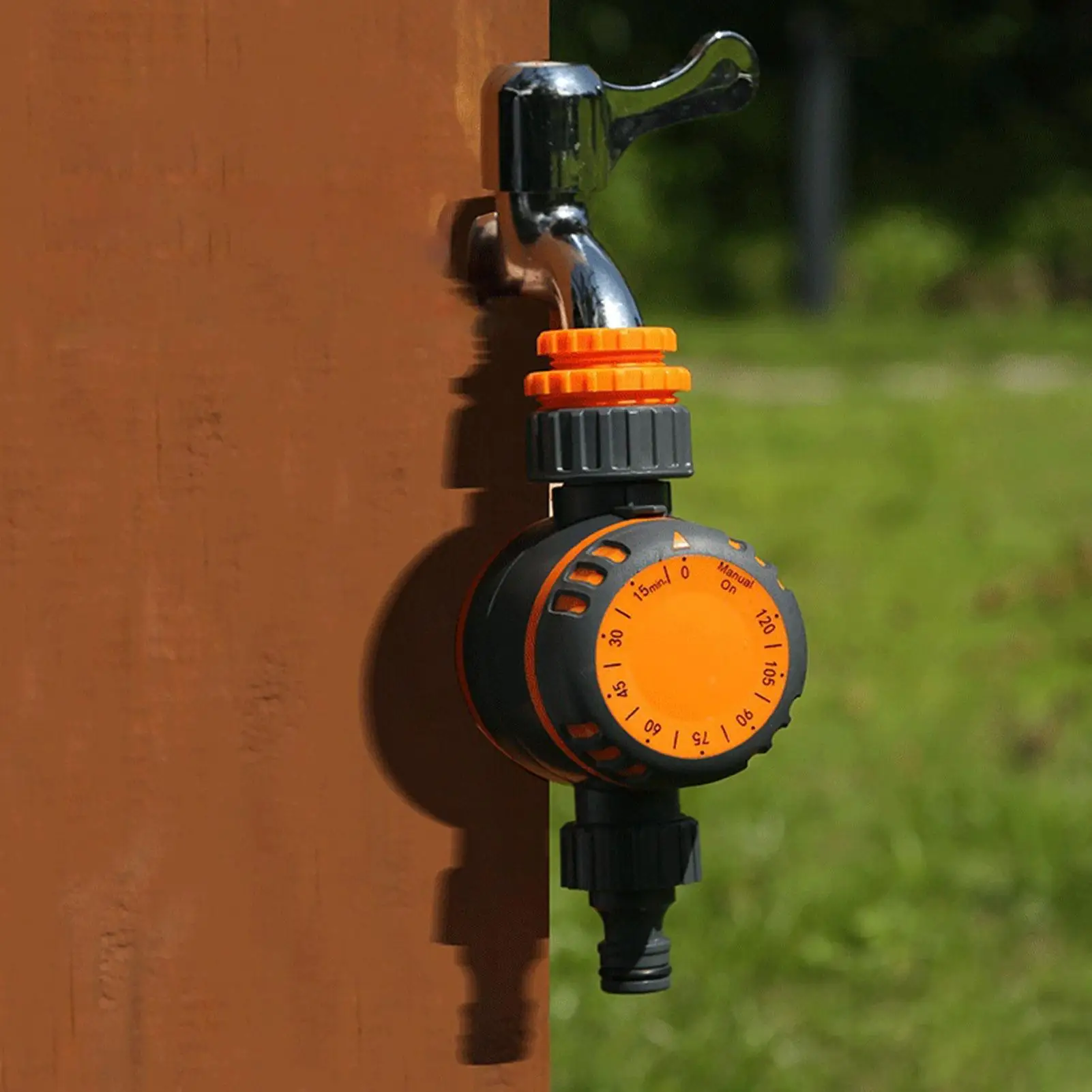 

Автоматический контроллер полива для сада, интеллектуальный механический таймер для орошения уличных растений, шлангов и капельных оросителей