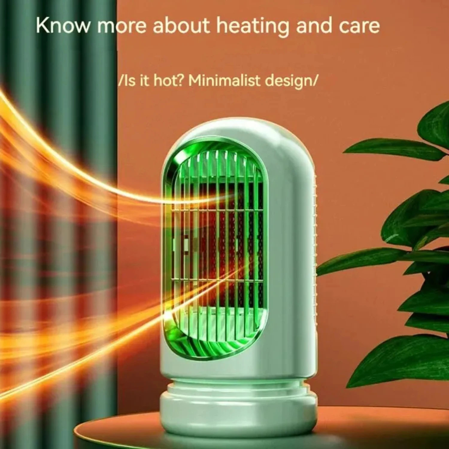 NEW Efficient and Compact Portable Mini Desktop Instant Heater: Ideal for Dormitory Use