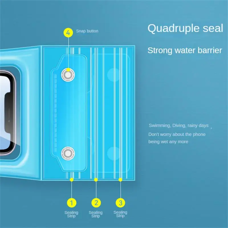 Diving Water Proof Touch Screen Sensing 360 ° Protection Floating Mobile Diving Cover Mobile Phone Fine Art