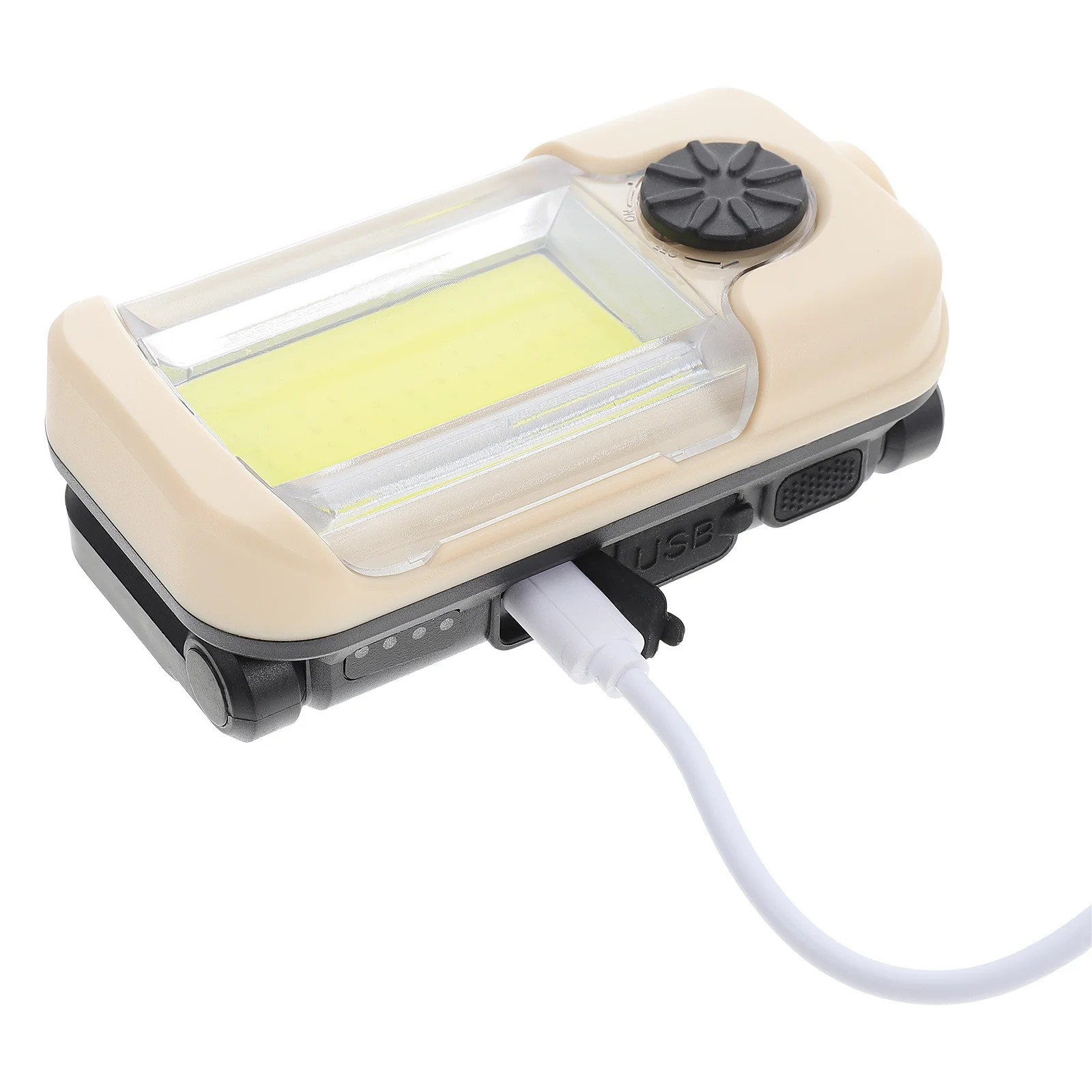 

1Set Outdoor Work Light Rechargeable LED Lamp Hand-Held Portable Light for Camping Hiking Emergency Use Multifunctional Foldable