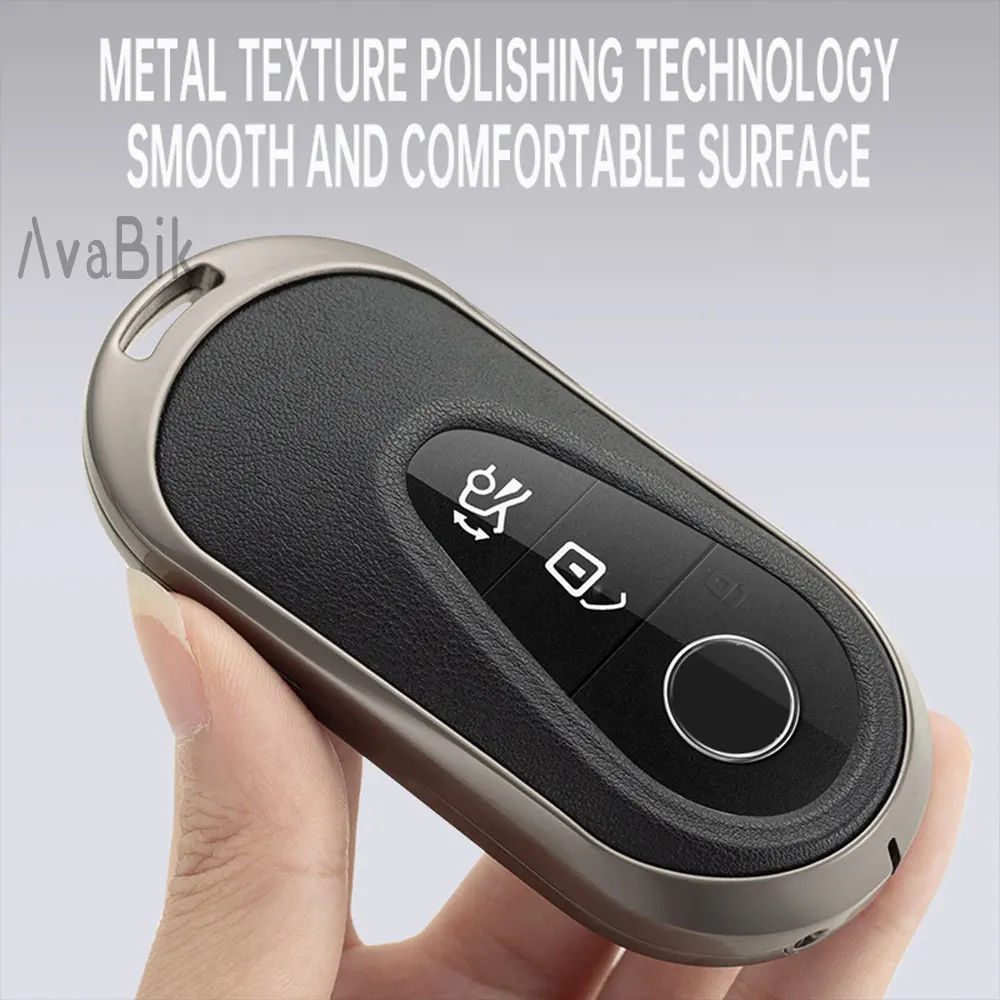 

Zinc Alloy Car Remote Key protective shell for 20-23 new Mercedes-Benz E300L key cover GLE200/260L/E350/A200C class shell