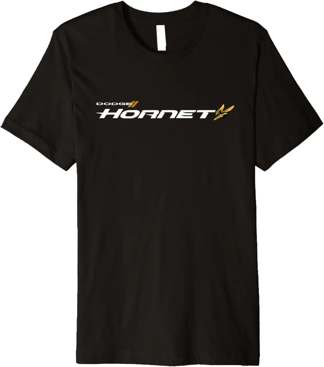 Mens Dodge Hornet Logo (White) Premium T-Shirt