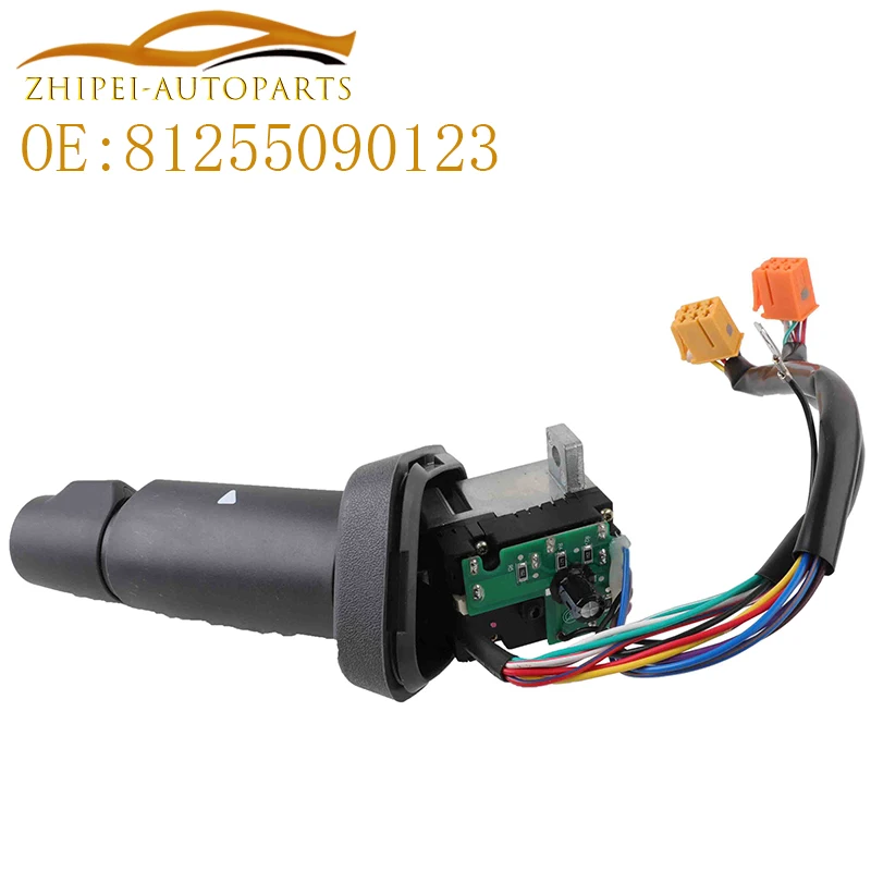 81255090123 Lenkstockschalter Blinker Scheibenwischer Schalter Auto 81255090118 81.25509.0118 81255090144 81255090146 Für MAN TGA