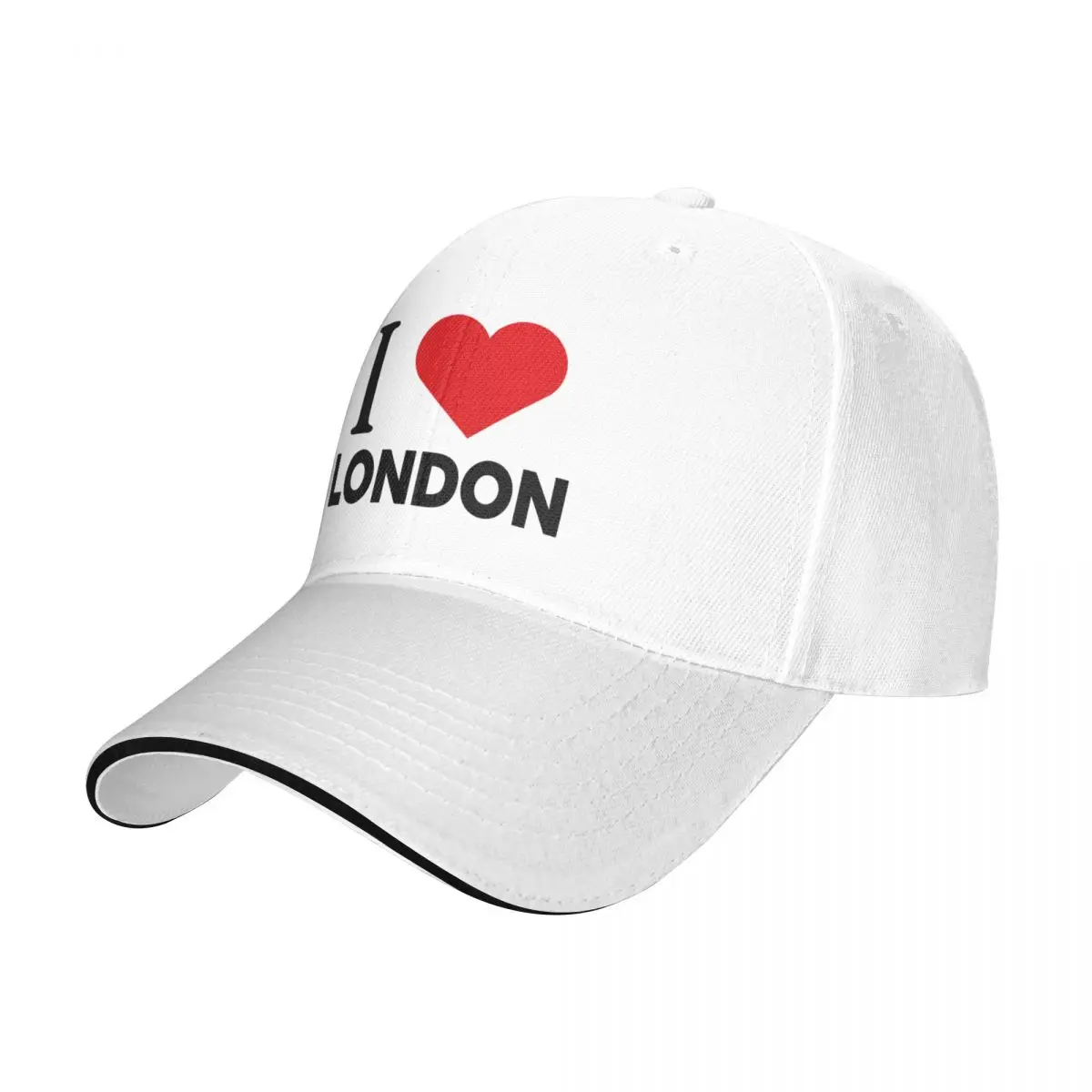 I love London, I heart London Baseball Cap Wild Ball Hat Horse Hat Women's Hats Men's