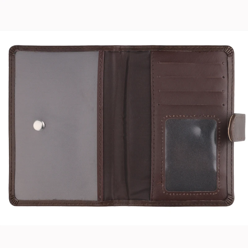 Casual PU Leather Passport Covers Travel Accessories ID Bank Credit Card Bag Men Women Passport Fashion leather Passport Holder