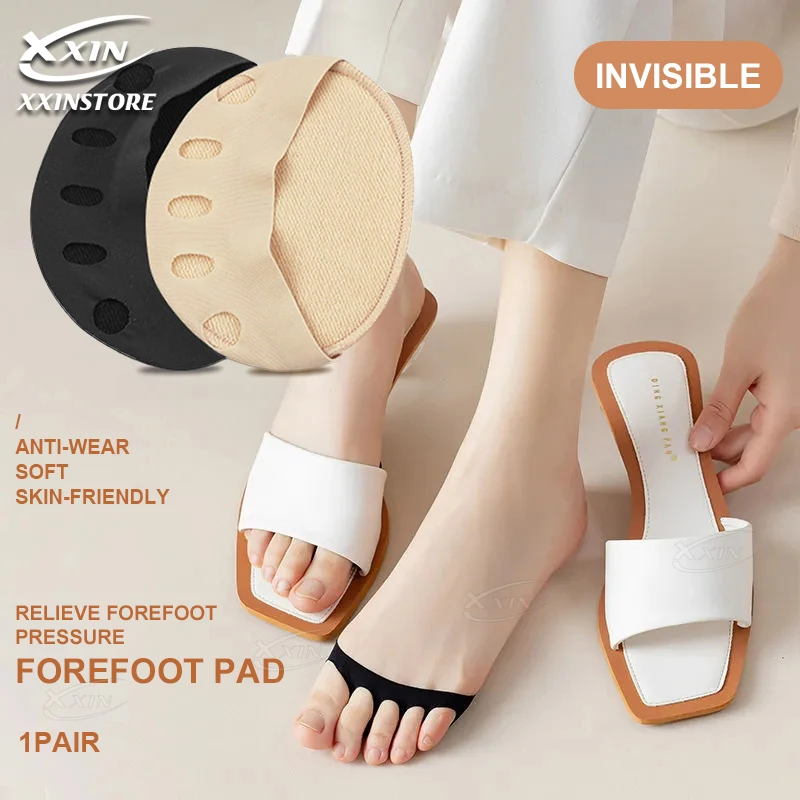 

【Xxin】Forefoot Pads for Women High Heels Shoe Insoles Calluses Foot Pain Care of Cushions Toe Pad Inserts