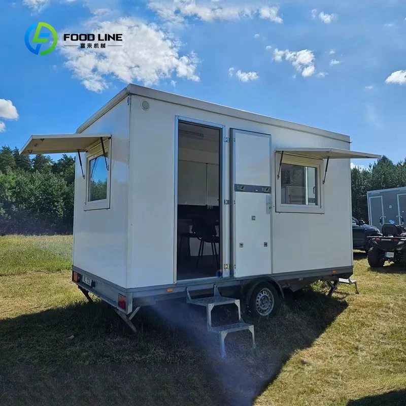 Customized Built Trailer Office Convenient Mobile Workspace Solution Office Trailer for Onsite Projects Needs