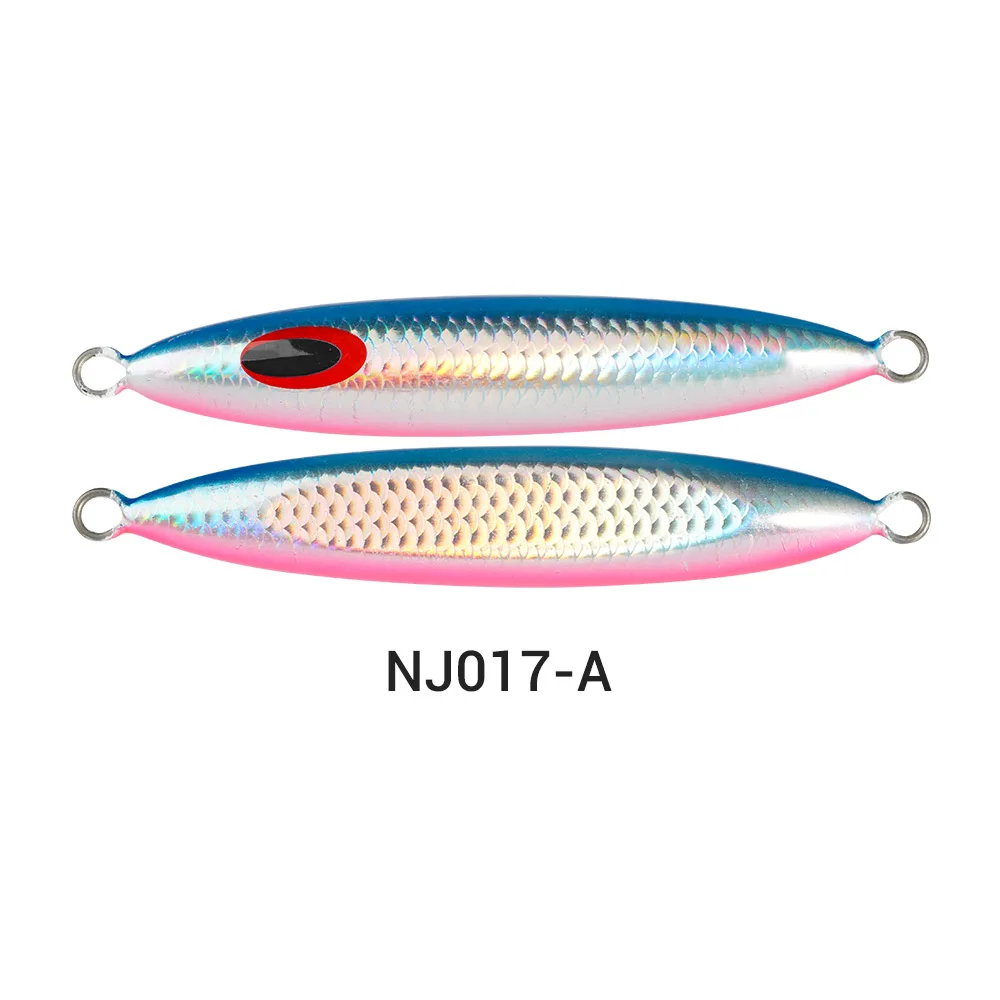 Noeby metal gabarito isca de pesca 160g 190g 220g 250g 330g 440g longa queda jerk jig isca artificial duro iscas de pesca em mar profundo