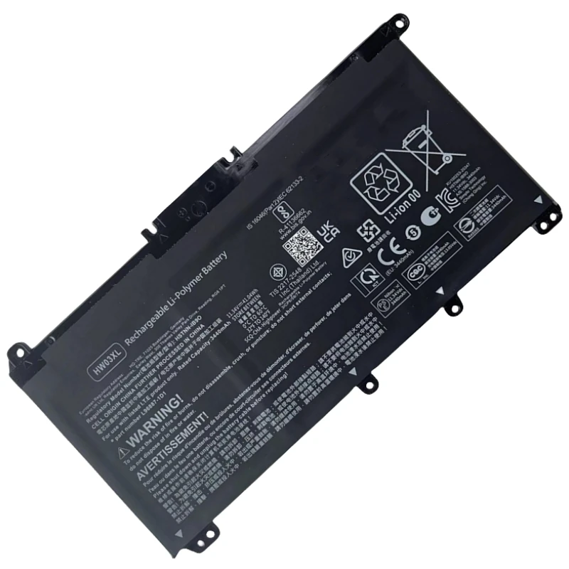 Imagem -01 - Bateria para hp Pavilion 15 Hw03xl Eh0090wm Eh1022ua Eh1544nd Eh1823nd 17 Cp0003nb Cn0049ur Cn0056ur Cn0145ng Cp0308nz Cp0556ng