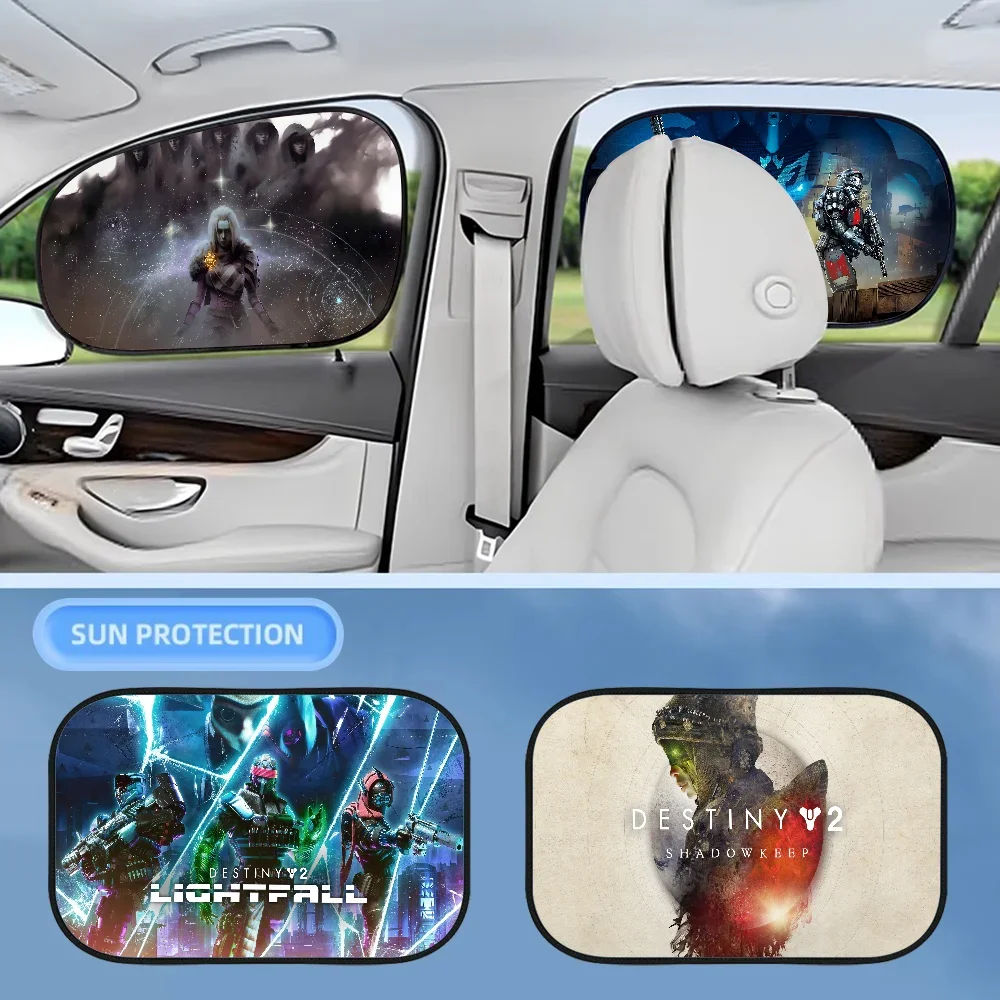 

Gaming Destiny 2 Car Sunshade Summer Car Window Cover Film Sunshade Sunscreen Baby Side Window Sunshade Curtain Sunblock