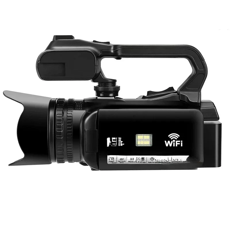 

HD WIFI 4K Video Camera 64MP Camcorder 18X Digital Zoom for Live Streaming Vlogging