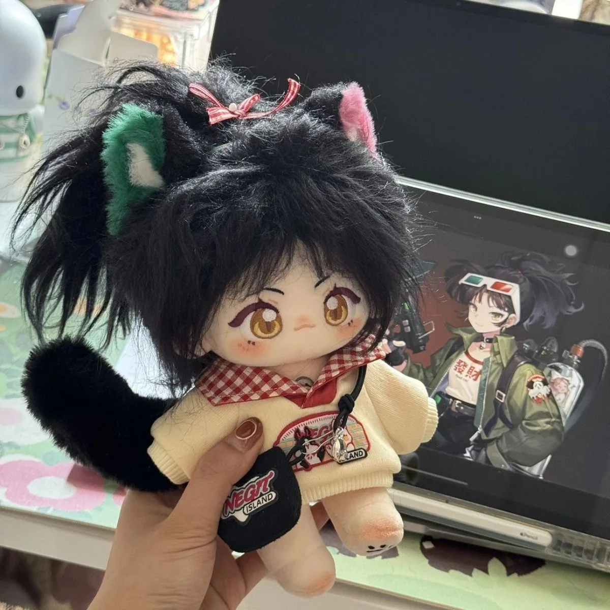 20 cm Reverse: 1999 An-an Lee Anime Plüschpuppe Gefüllte Figur Baumwollpuppe Austauschbare Kleidungskollektion Geburtstagsgeschenke