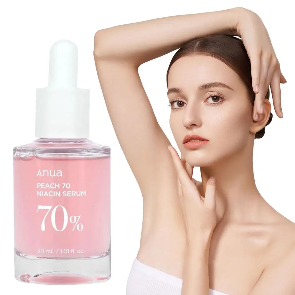 Peach 70% Nicotinamide Essence idratante viso Essence Peach Essence Care Skin Skin Nicotinamide 30ml idratante Tighte Z1T0