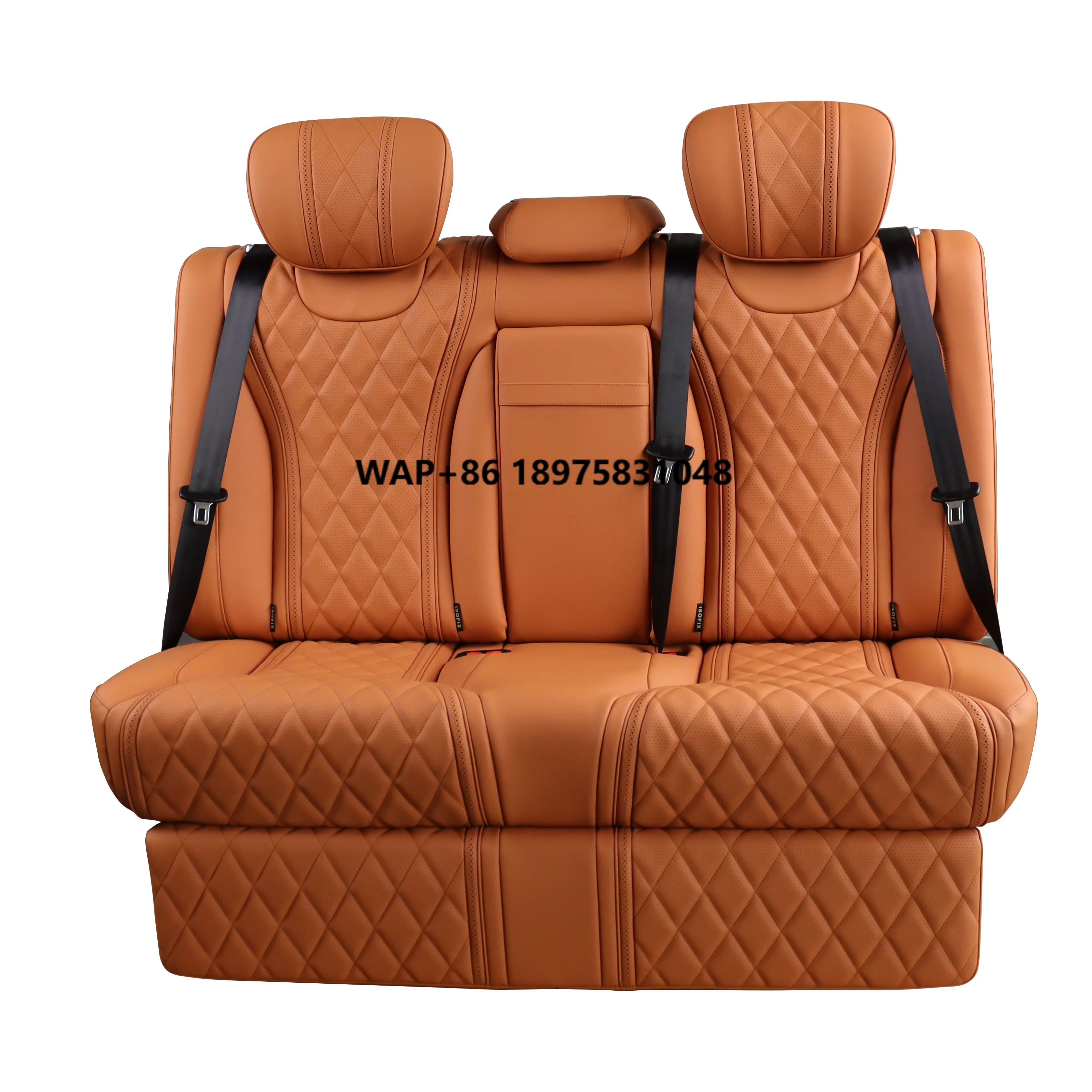 Custom Aero Seat Luxury Bench Seat Sprinter Auto Rear Three Seats Camper Van Sofa Bed