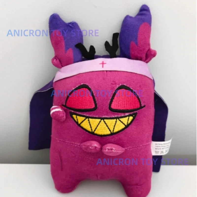 

In Stock Hazbin Hotel Alastor Cat Plush Long Pillow Kawaii Plush Doll Toy Gifts