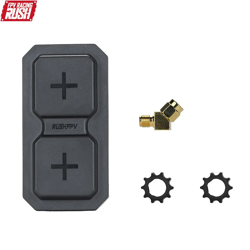 RushFPV RANGE 5.8G デュアルユニット フラットアンテナ RHCP RC FPV ドローンモデル クアッドコプター マルチローター部品用
