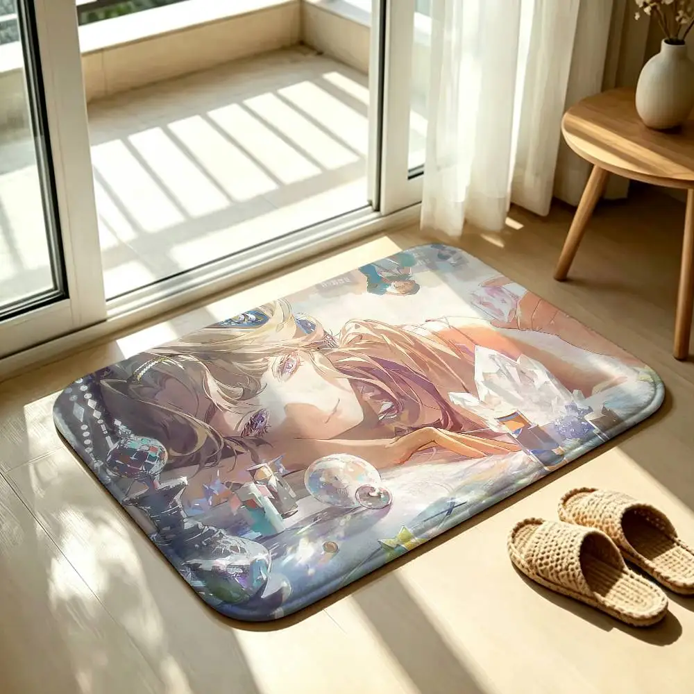 R-Reverse 1999 Anime Game Floor Mat Soft Non Slip for Entry Door Bathroom Indoor Home Decorative Carpet