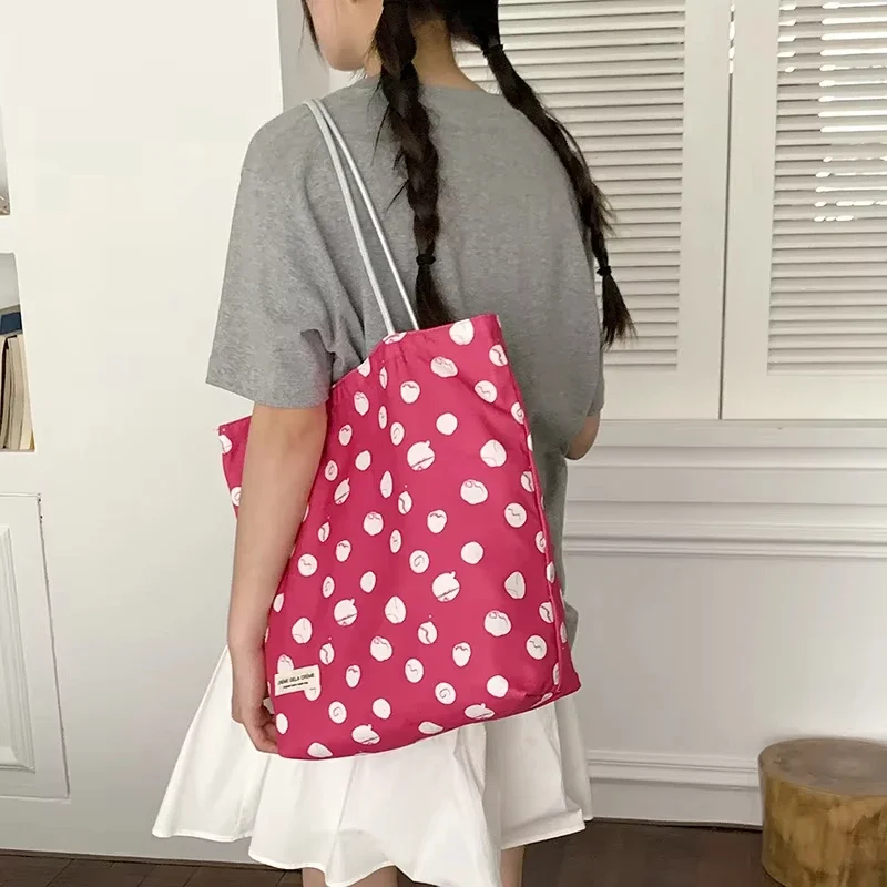 Wendbare Umhängetasche, gepunkteter Vintage-Stil im französischen Stil, Batik-Canvas-Tragetasche, vielseitige Bohemian-Handtasche für Damen – Detail 13