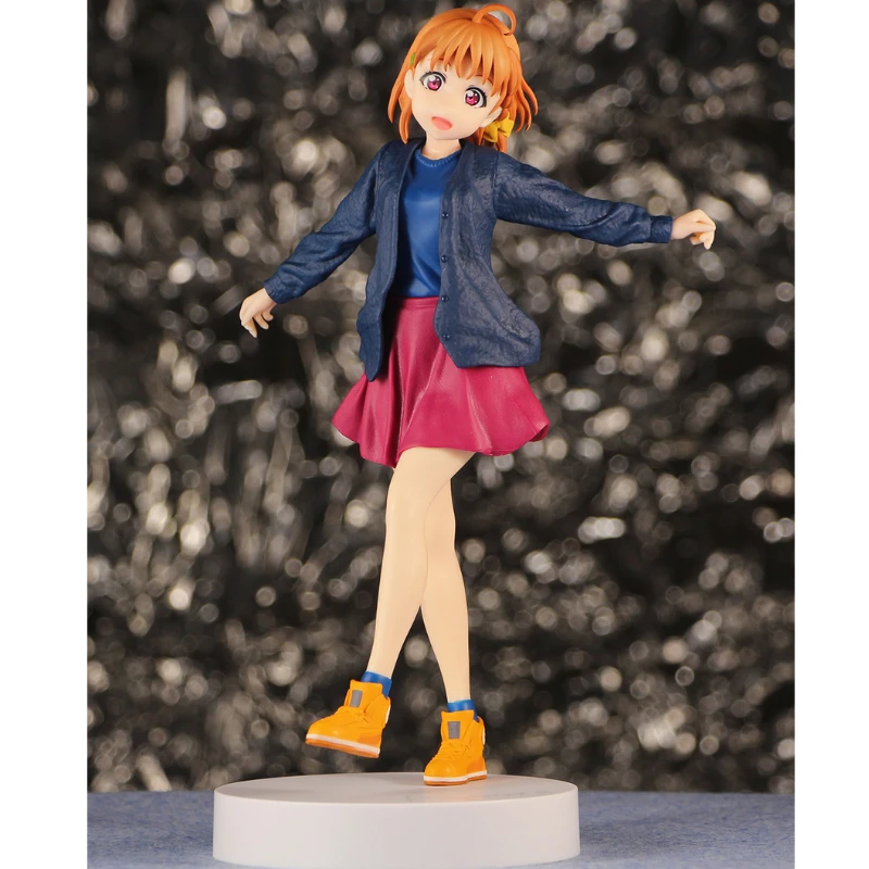 In Stock Original Bandai BANPRESTO EXQ Takami Chika 2nd Action Figure Animation Toy Gift Model Collector Anime Genuine