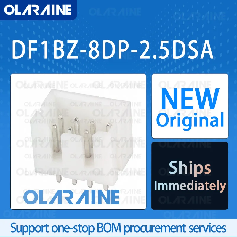 

20/50/100Pcs DF1BZ-8DP-2.5DSA 100% brand new and original IC chip Headers and wire housings Connector 8 Position