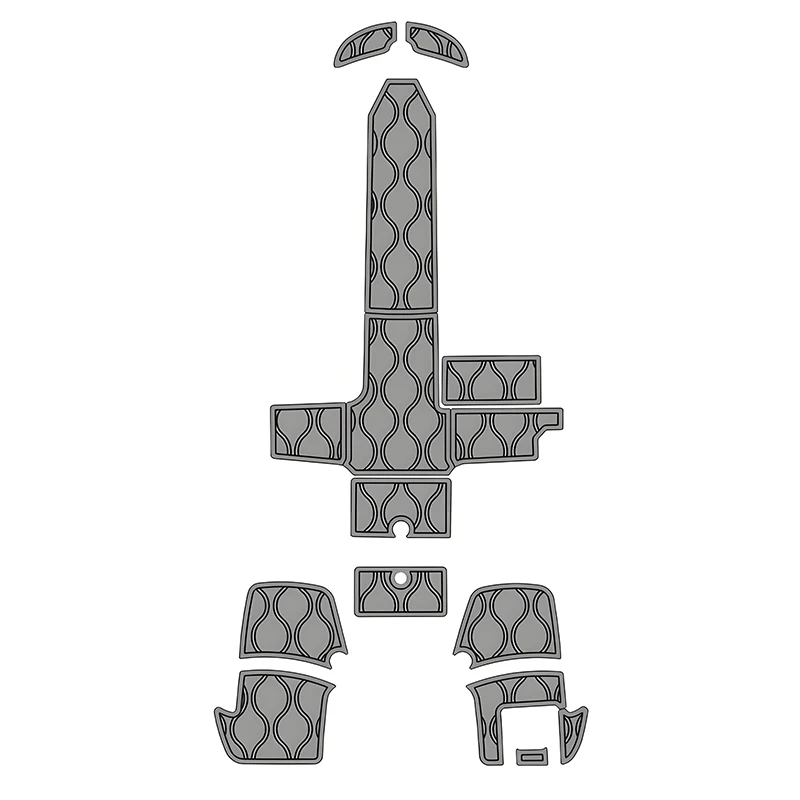 

Изготовленный на заказ комплект из пенопласта Eva Jet Ski Marine Decking Kit для Bayliner M17, аксессуары для лодок на заказ