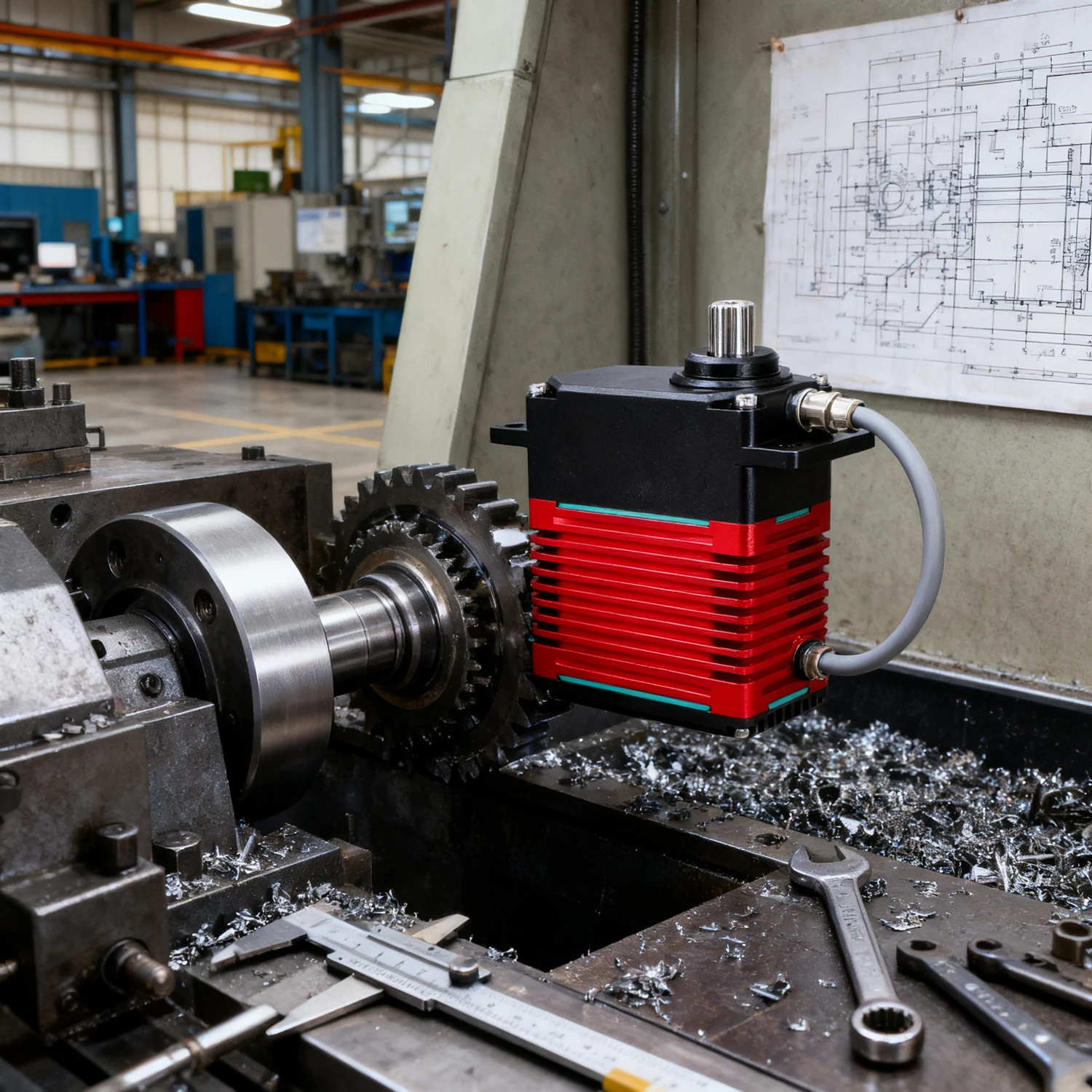 DSservo DES150 High-Torque 180 ° /270 °   Motoren Servo 150 kg digitales Servo IP67 wasserdicht für ferngesteuerte Flugzeugroboter