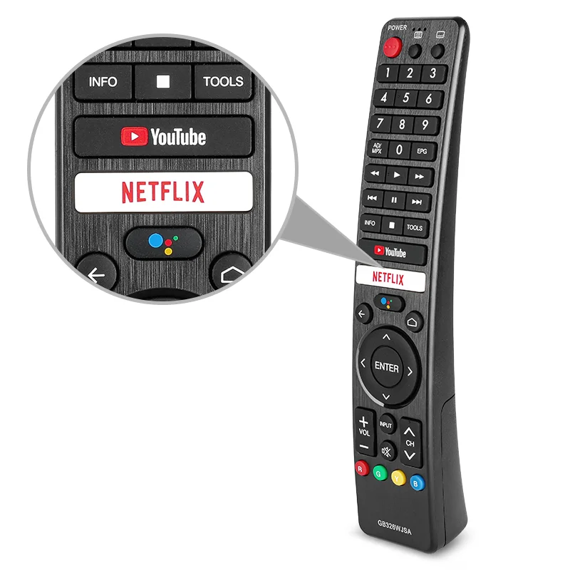GB326WJSA For Sharp Remote Control Compatible With Sharp TV 2T-C32BE1T 2T-C32BG1X 2T-C32BG1I 2T-C42BE1T 4T-42BG1 4T-C42BG1