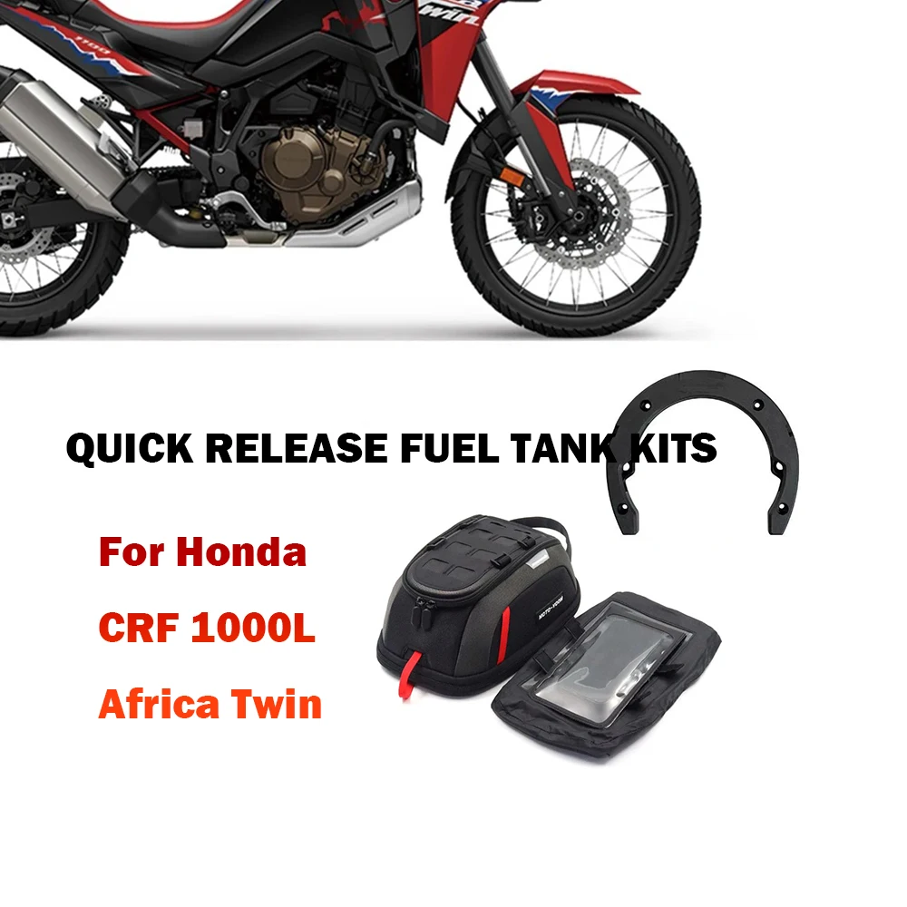 

Suitable for 2019-2025 CRF1000L Honda CRF 1000L African dual speed release fuel tank bag magnetic fuel tank bag