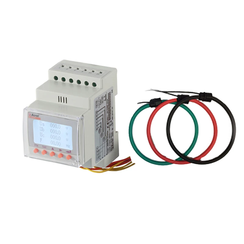 

Three Phase Bidirectional Smart Energy Meter Rogowski Coil PV Solar New Energy Power Measurement Instrument