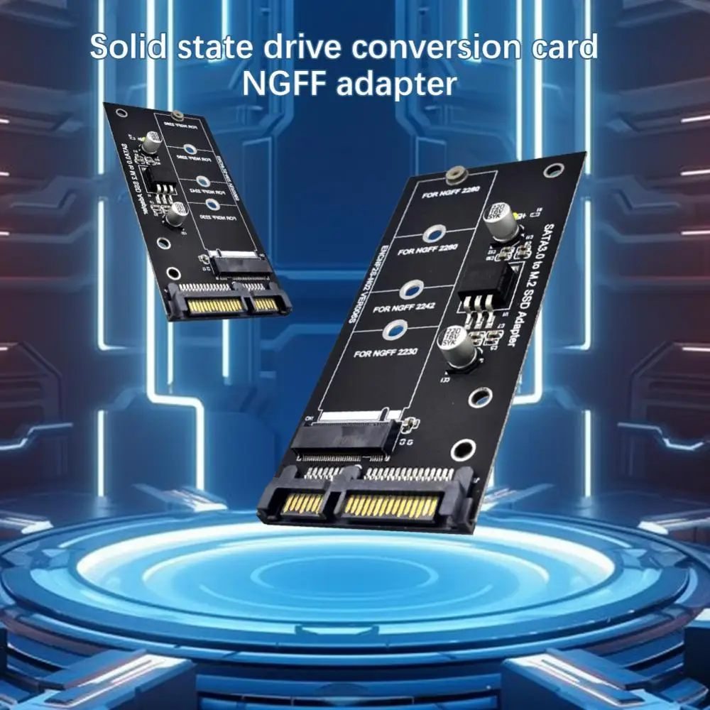 M.2 SATA Adapter M2 To SATA3 Adapter NGFF Adapter Card SSD Solid State Drive To 6G Interface Conversion Card