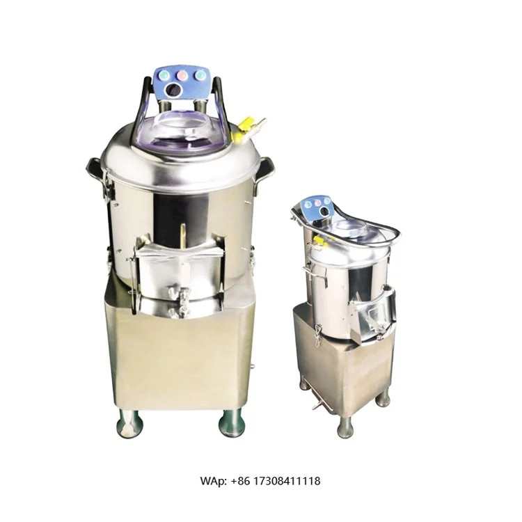 

300 kg/h restaurant electric industrial potato peeler/commercial potato peeler/potato peeler