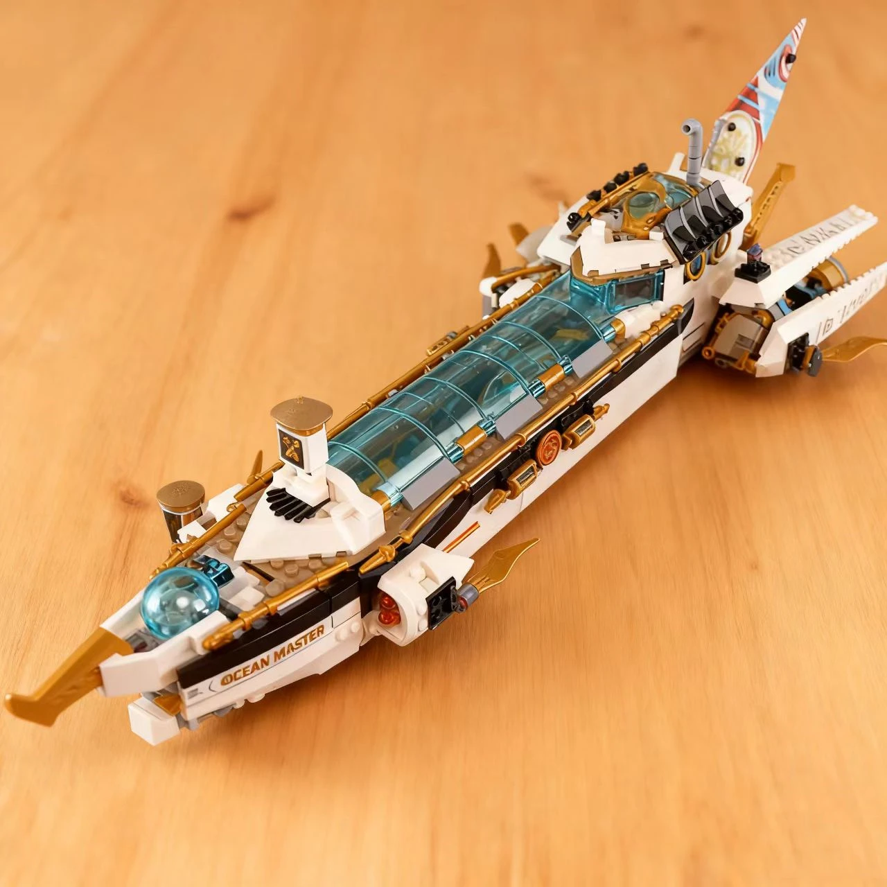 مجموعات متوافقة مع MOC من الطرف الثالث هيدرو سفينة باونتي تحت الماء Mecha نموذج كبير لبنات البناء ألعاب تجميع للأطفال ﻿