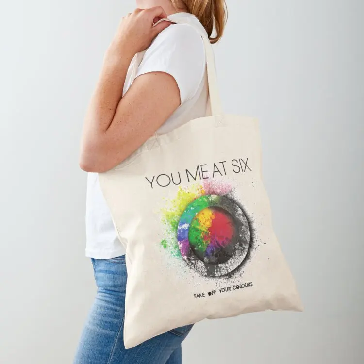 

Best Of Logo You Me At Six Band Trending Seller Tote Bag personalized tote bag bags woman 2025 Cloth bag Big women