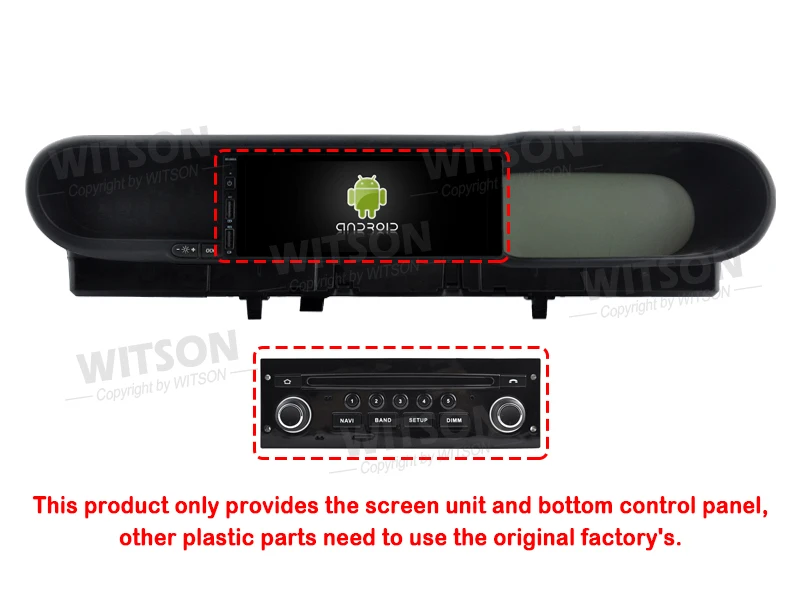 WITSON Android Car Radio For Citroen C3 Picasso 2005-2017 GPS WiFi Auido Vehicle Head Unit Carplay RDS Auto Stereo Multimedia view 6