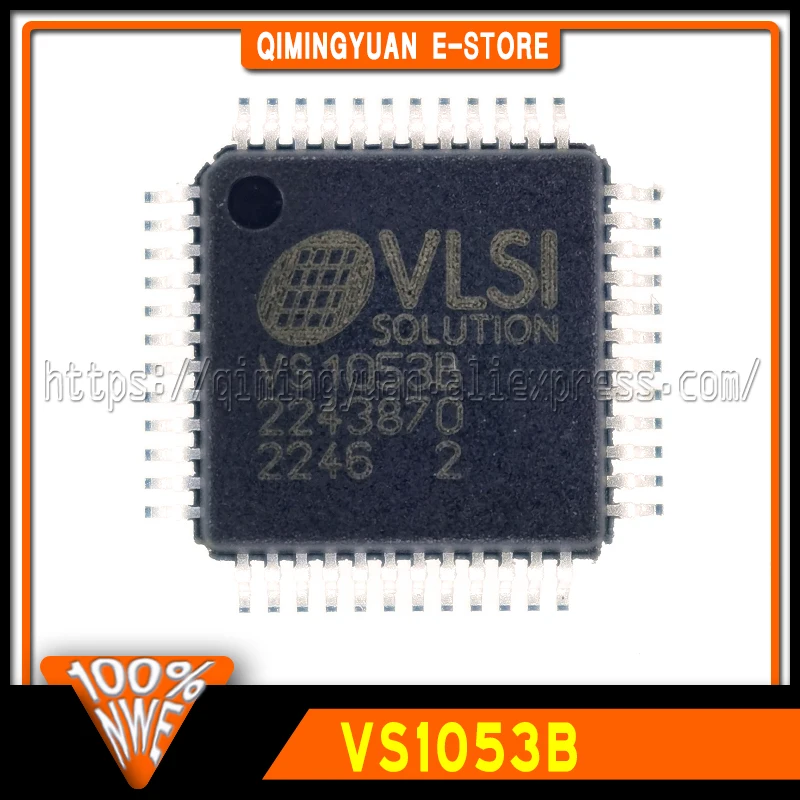 (5-10piece)100% New VS1053B VS1053B-L QFP-48 Chipset