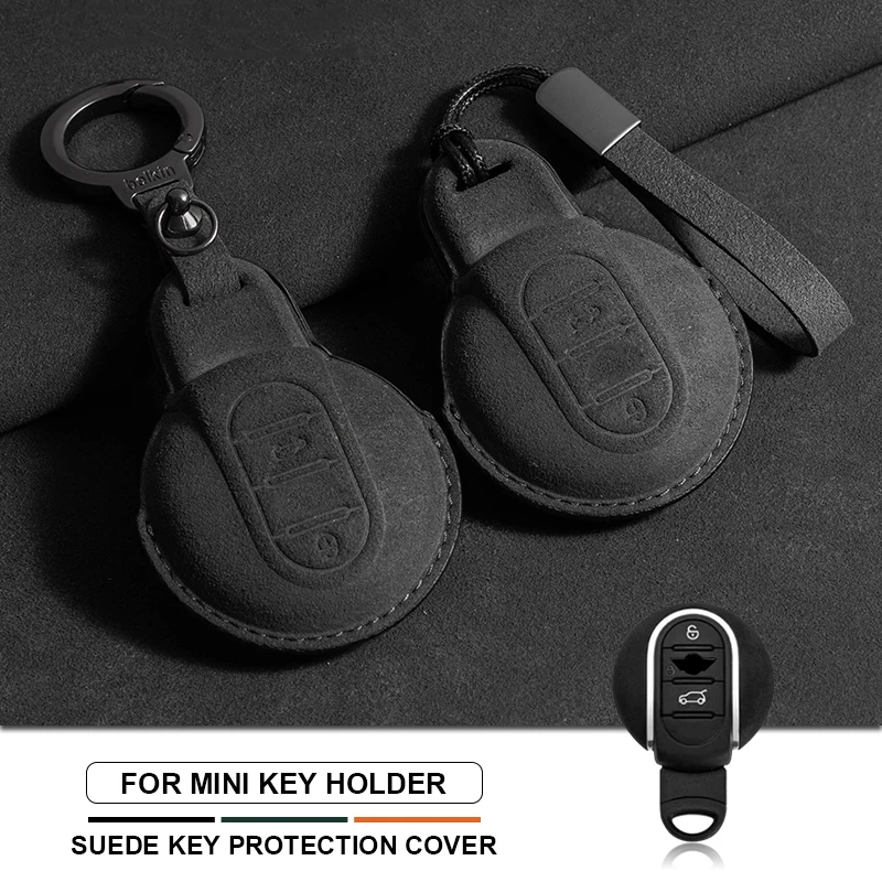 

Car Key Case Cover Shell For BMW MINI COOPER S ONE JCW F54 F55 F56 F57 F60 CLUBMAN COUNTRYMAN Protector Fob Keychain Accessories