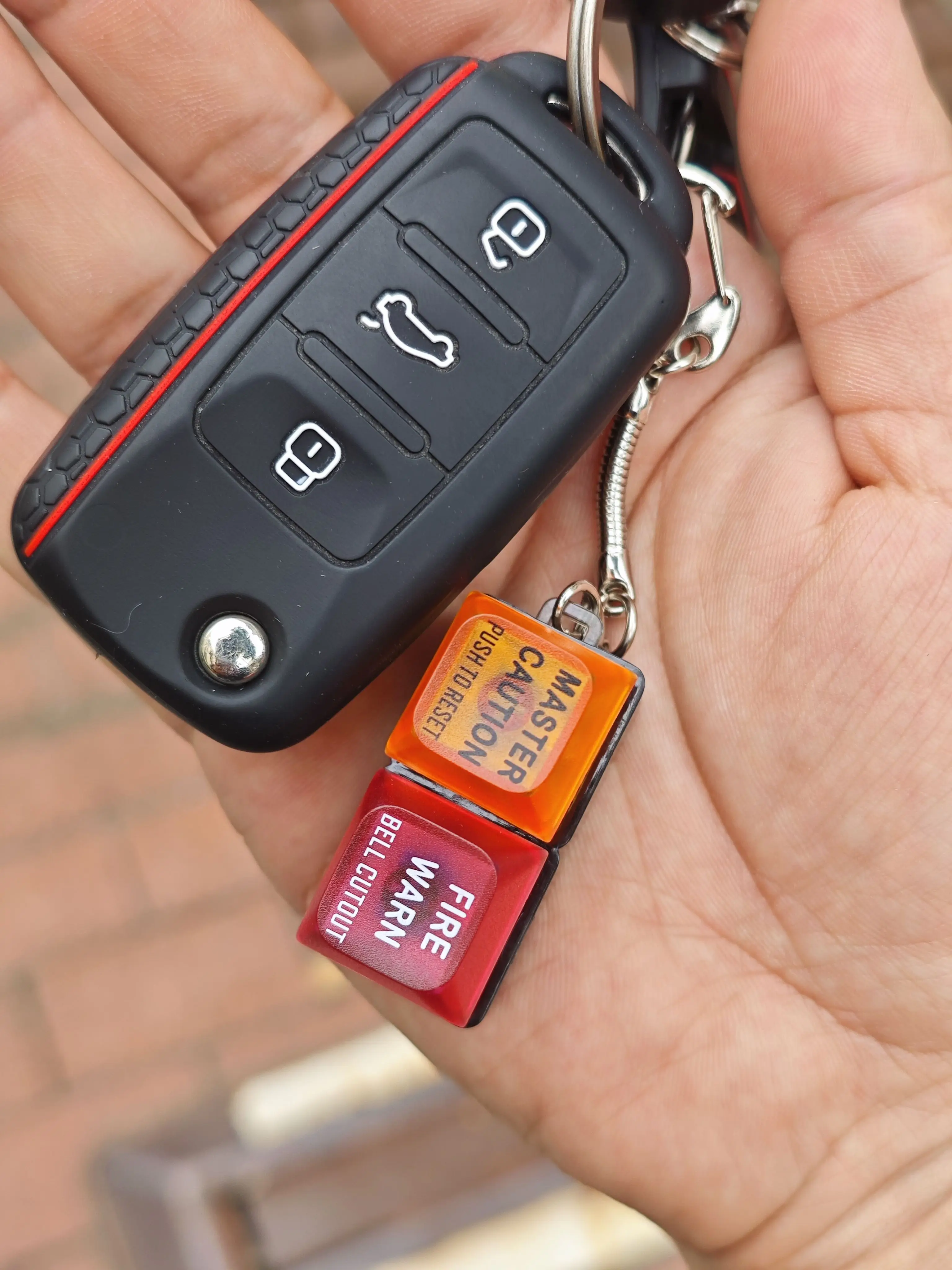 737NG 737-800 737MAX سلسلة مفاتيح ضوء التحذير الرئيسي (بدون صوت تحذير) #5