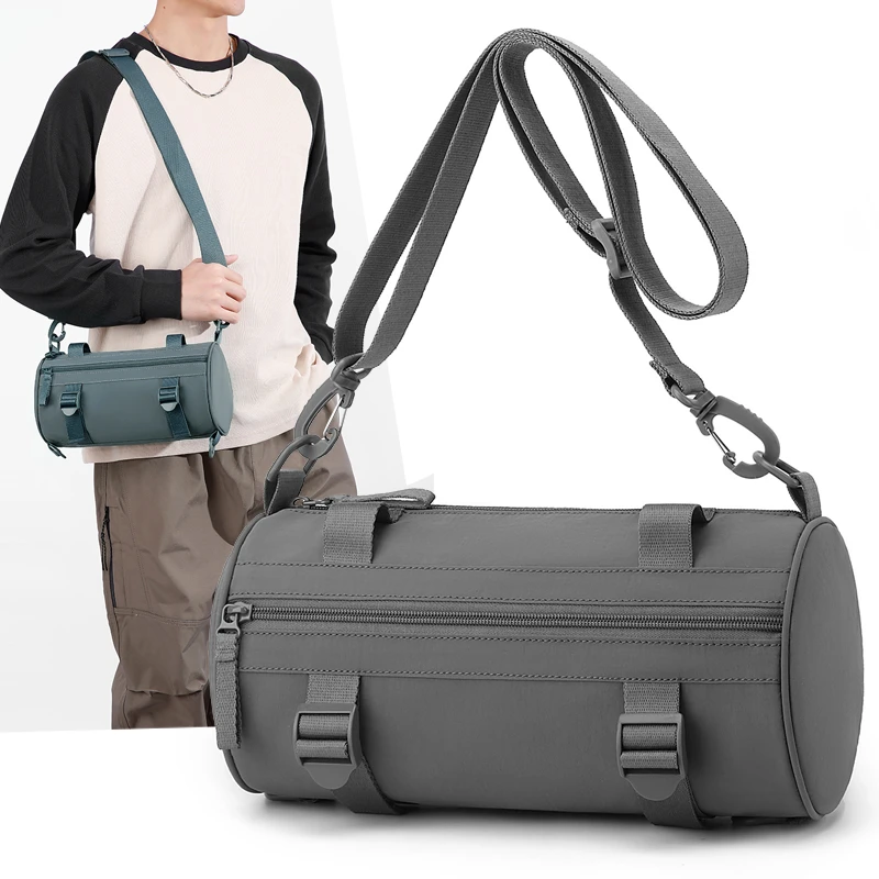 

Fashion Trends Men Sports Bag High Quality Oxford Women Travel Shoulder Bags Crossbody Bag Stylish Unisex Pouch Men Handbag Bag