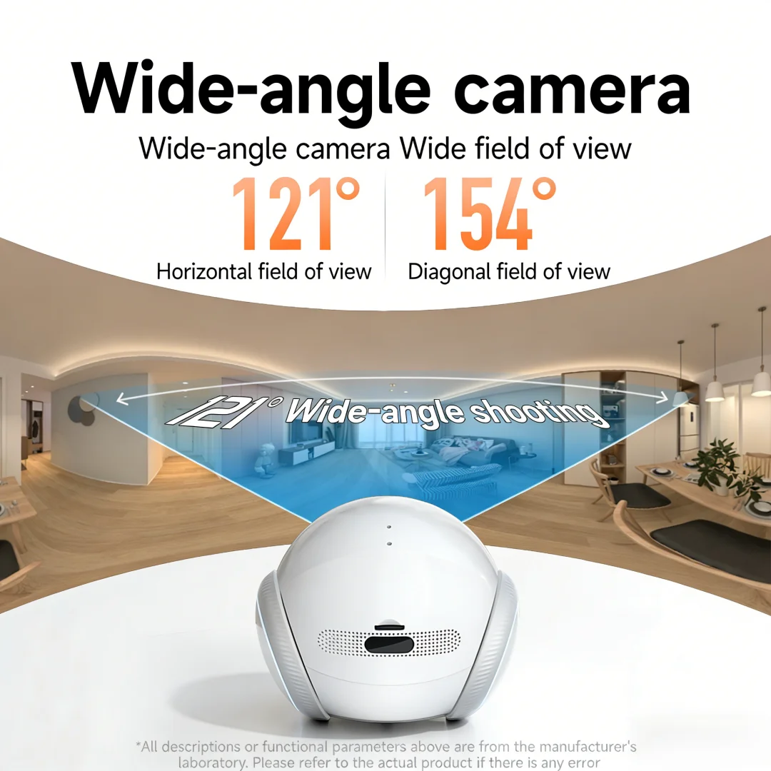 2K 홈 카메라, 애완동물 모니터링 로봇, 360 °  - Home Security Robot 리뷰 및 가격